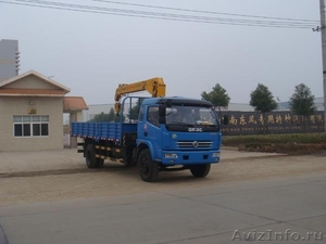  «Азия Трэйд» Бортовой грузовик Dong Feng  с краном-манипулятором 5 т  - Изображение #1, Объявление #692039