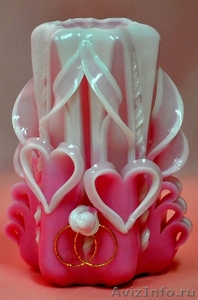 Свадебные резные свечи ручной работы - Изображение #4, Объявление #705949
