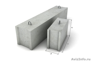 Блоки ФБС всех типов. Армированные, из тяжелого бетона - Изображение #1, Объявление #1279087